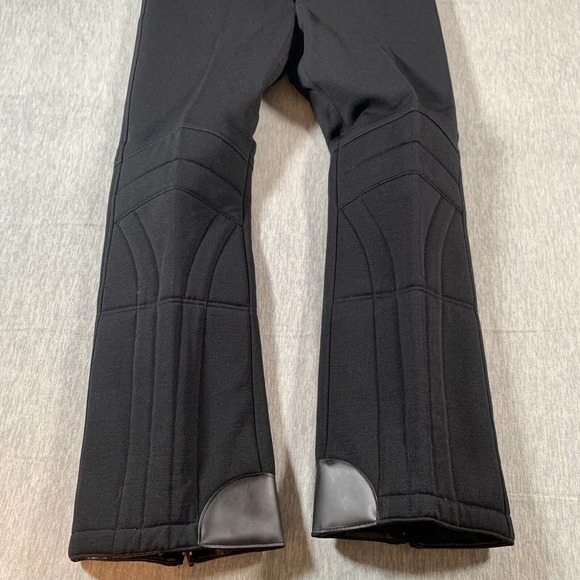 Ossi Skiwear Pants Mens 36R Black Padded Schoeller Nylon Vintage Made Hong Kong - Picture 3 of 14